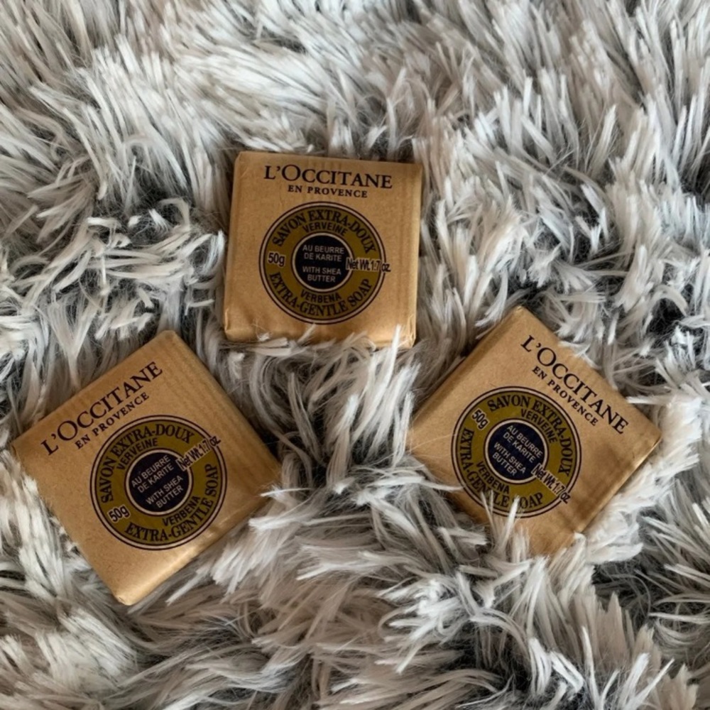 🤍 SALE! 💕 L'Occitane Verbena Soap Bundle